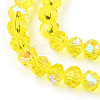Electroplate Glass Beads Strands LS-EGLA-A034-T4mm-L28-2