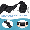 2Pcs 2 Colors Nylon Elastic Ribbon EC-CA0001-01-2