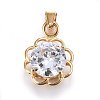 Cubic Zirconia Charms STAS-P216-08G-1