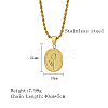 Stainless Steel Pendant Necklaces for Women ZR3871-1-3