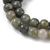 Natural Green Rutilated Quartz Beads Strands G-P325-03-6mm-4