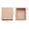 Kraft Paper Drawer Box CON-YW0001-03C-A-2