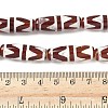Rice Shape Tibetan Style dZi Beads Strands G-A269-A11-01-5