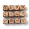 Natural Wood Constellation Beads LS-WOOD-M002-07-4