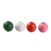 160Pcs 4 Colors Farmhouse Country and Rustic Style Painted Natural Wood Beads WOOD-LS0001-01M-2