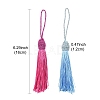 Polyester Tassel Big Pendant Decorations FIND-YW0004-59A-4