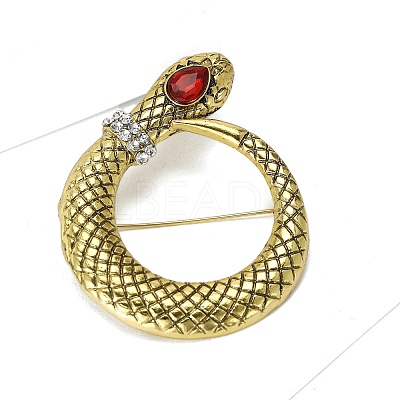 Alloy Rhinestone Brooch for Backpack Clothes PW-WGD2E9A-01-1