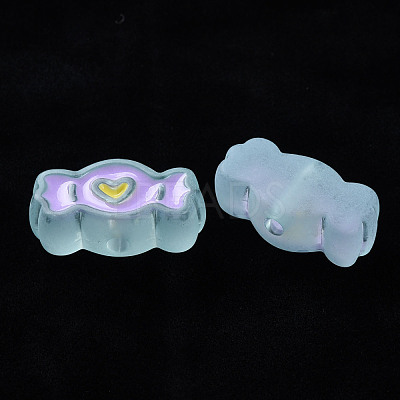 Transparent Acrylic Beads MACR-S374-05B-05-1