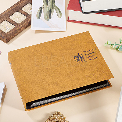 Rectangle Paper Scrapbook DIY Binder Photo Album AJEW-TAC0038-30A-1