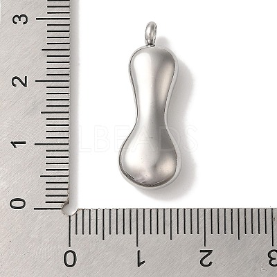 Non-Tarnish 304 Stainless Steel Pendants STAS-M017-08P-09-1