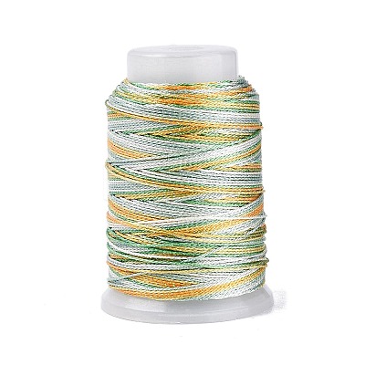 5 Rolls 9-Ply Braided Nylon Strings with Metallic Thread OCOR-Q062-01E-1