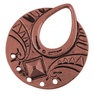 Tibetan Style Links LS-TIBEP-EA456YKG-R-FF-1