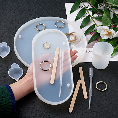 DIY Silicone Hangtag Molds DIY-TA0008-29-1