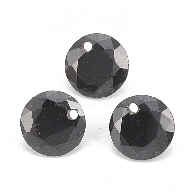 Cubic Zirconia Charms ZIRC-N033-A-01-1
