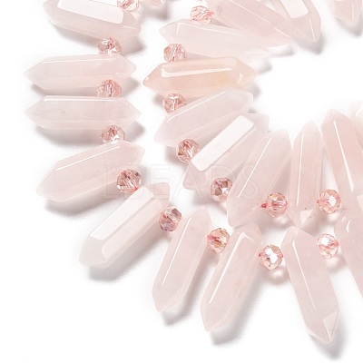Natural Rose Quartz Beads Strands G-H247-04-1