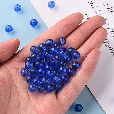 Transparent Acrylic Beads MACR-S370-A8mm-751-1