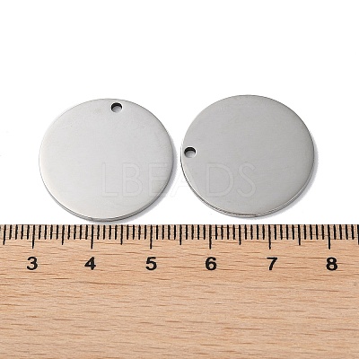 Non-Tarnish 304 Stainless Steel Pendants STAS-Q308-09R-P-1