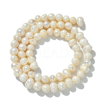 Natural Cultured Freshwater Pearl Beads Strands PEAR-N013-05H-1