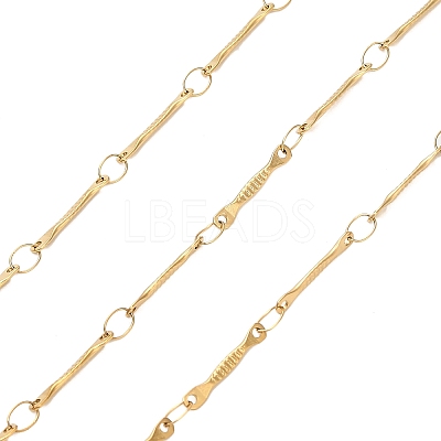 304 Stainless Steel Bar Link Chains CHS-H116-01B-G-1