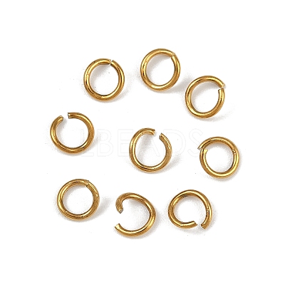 304 Stainless Steel Open Jump Rings STAS-Z137-01G-02-1