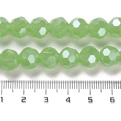 Electroplate Glass Beads Strands LS-EGLA-A035-J10mm-A01-1