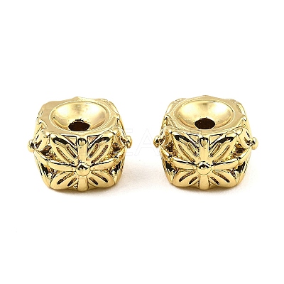 Brass Beads KK-K346-07G-1