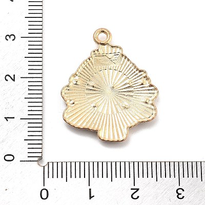 Christmas Theme Alloy Enamel Pendants X1-ENAM-D060-04F-1