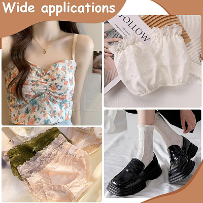 20 Yards Nylon Lace Ribbon OCOR-GF0005-87A-02-1