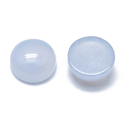 Natural Blue Lace Agate Cabochons G-O185-01F-02-1