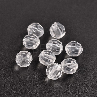 Transparent Acrylic Beads DB6mmC01-1