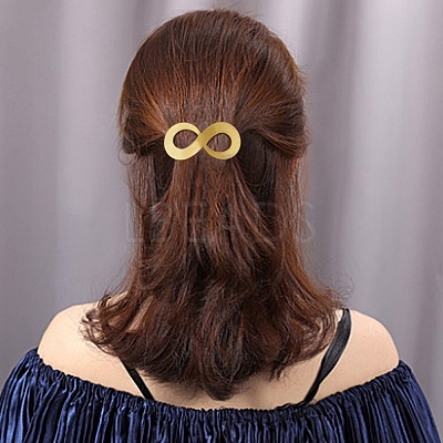 Brass Filigree Hair Barrette PHAR-SZ0001-01MG-1