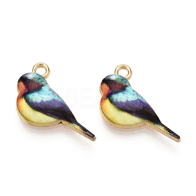 Printed Alloy Pendants X-ENAM-N056-205A-1