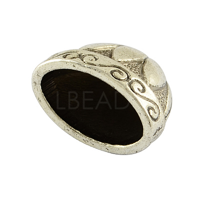 Tibetan Style Alloy Bead Cones LS-TIBE-00748-AS-FF-1