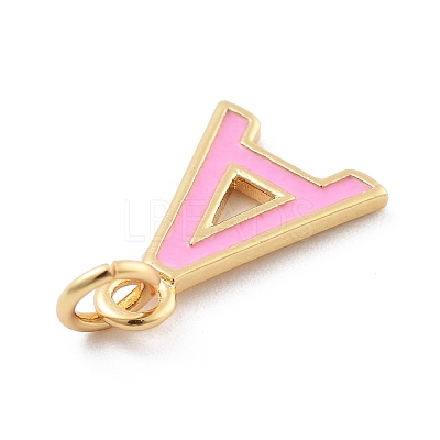 Rack Plating Brass Pendants KK-C065-02A-G-1