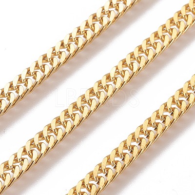 304 Stainless Steel Curb Chains CHS-E018-12G-1