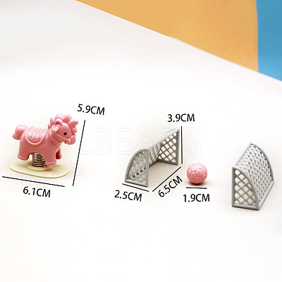 Plastic Amusement Park Mini Model PW-WG5A6DA-01-1