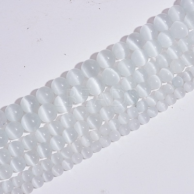Round Cat Eye Beads G-SZ0001-80D-1