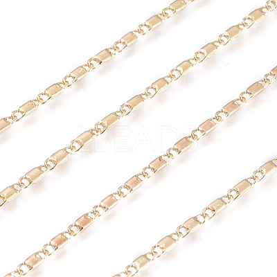 Brass Bar Link Chains CHC-R126-08G-A-1