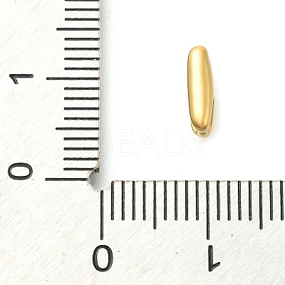 Ion Plating(IP) 304 Stainless Steel Slide Charms STAS-B075-37G-I-1