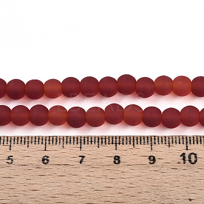 Transparent Glass Beads Strands LS-GLAA-T032-T6mm-MD20-1