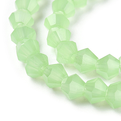Faceted Bicone Opal Beads Strands LS-EGLA-P017-01A-1