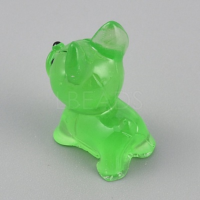 Luminous Resin Dog Display Decorations RESI-CJC0012-30E-1
