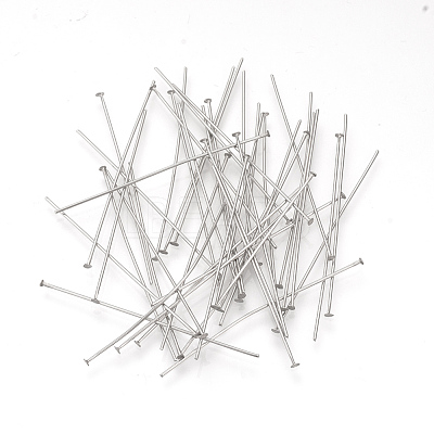 Tarnish Resistant 304 Stainless Steel Flat Head Pins STAS-Q218-01D-1