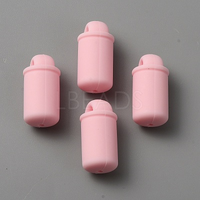 Bottle Food Grade Eco-Friendly Silicone Beads SIL-WH0006-20H-1
