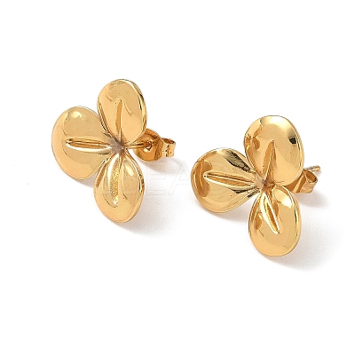 304 Stainless Steel Stud Earrings SA-CBA46AF-17G-1