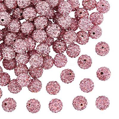 Pave Disco Ball Beads RB-A130-10mm-23-1