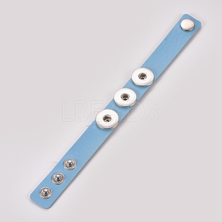 Imitation Leather Cord Bracelets BJEW-WH0009-05E-1