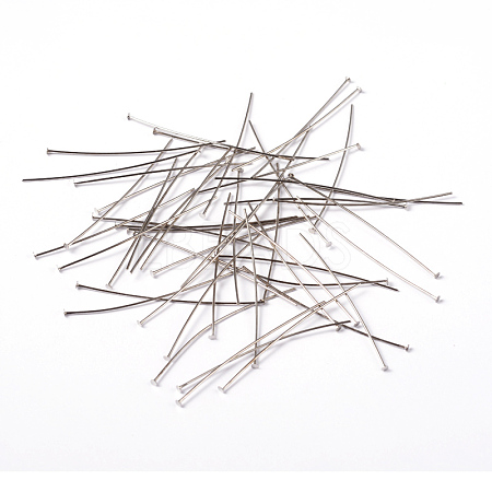 Brass Flat Head Pins HP5.0cmCY-NF-1