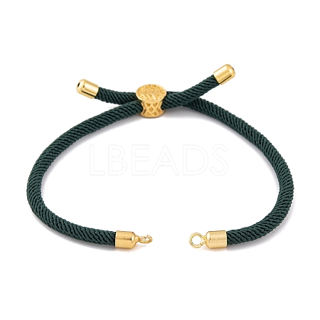 Nylon Cords Bracelet Makings Fit for Connector Charms AJEW-P116-01G-22-1