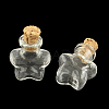 Star Glass Bottle for Bead Containers X1-AJEW-R045-08-2